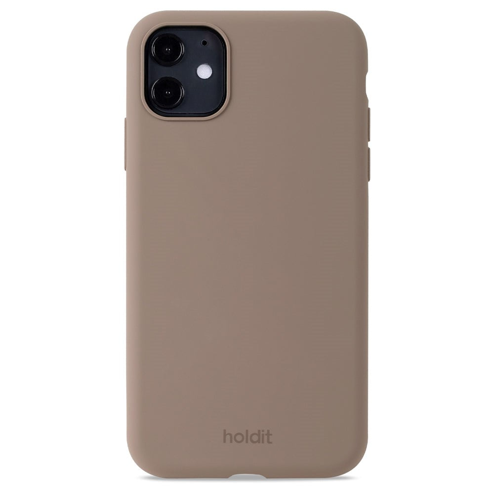 Holdit iPhone 11 Soft Touch Silikone Mobil Cover - Mocha Brown