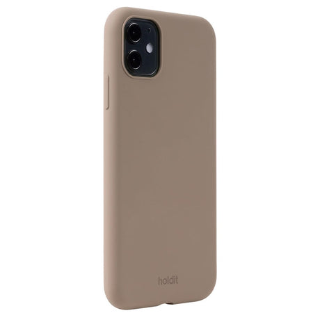 Holdit iPhone 11 Soft Touch Silikone Mobil Cover - Mocha Brown