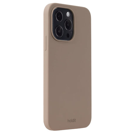 Holdit iPhone 13 Pro Soft Touch Silikone Mobil Cover - Mocha Brown