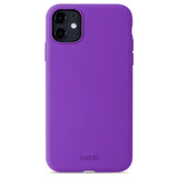 Holdit iPhone 11 Soft Touch Silikone Mobil Mobil Cover - Bright Purple