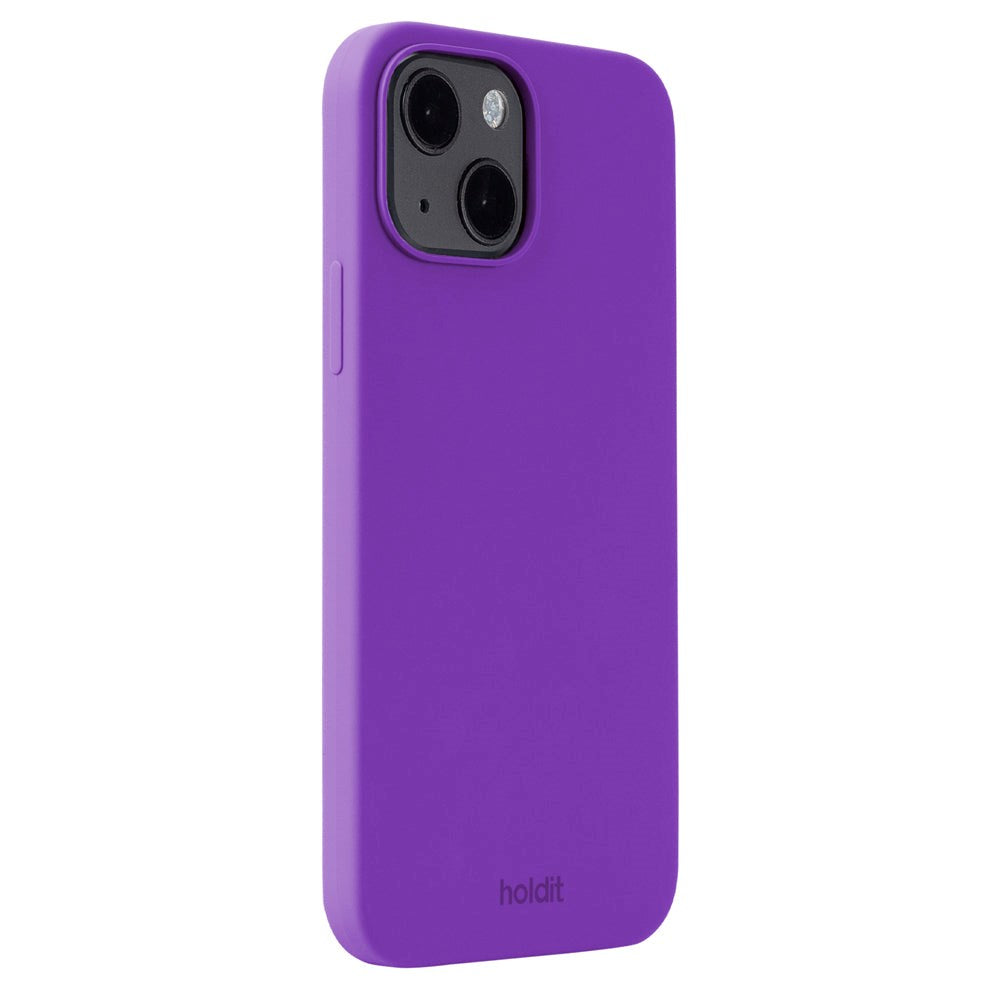 Holdit iPhone 13 Soft Touch Silikone Mobil Mobil Cover - Bright Purple