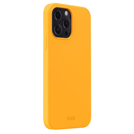 Holdit iPhone 13 Pro Max Soft Touch Silikone Mobil Cover - Orange Juice