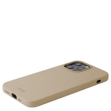 Holdit iPhone 13 Pro Max Soft Touch Silikone Mobil Mobil Cover - Latte Beige