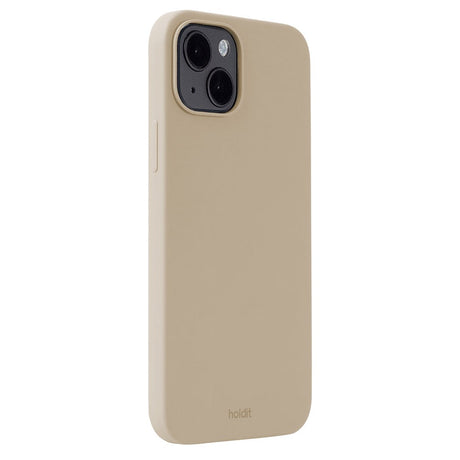 Holdit iPhone 14 Plus Soft Touch Silikone Mobil Cover - Latte Beige