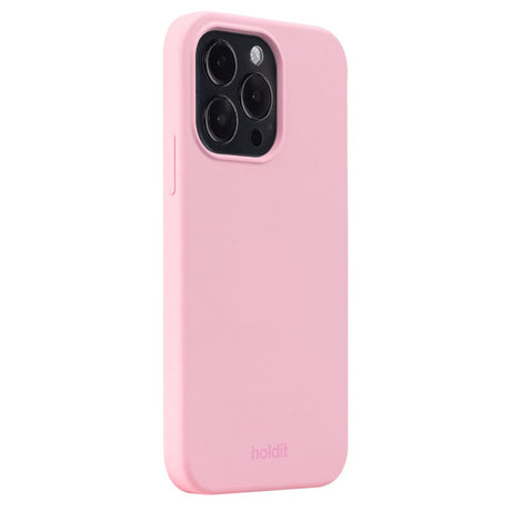 Holdit iPhone 14 Pro Soft Touch Silikone Mobil Cover - Pink