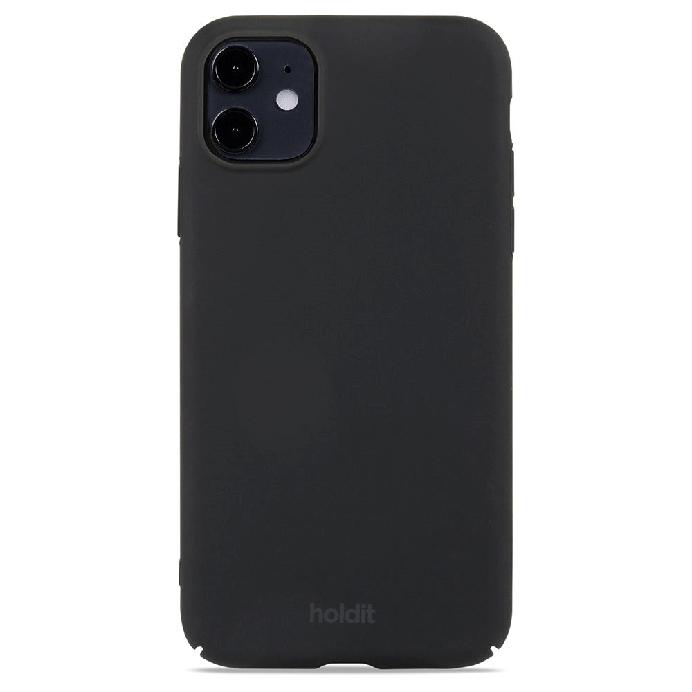 Holdit iPhone 11 Slim Plastic Cover - Black