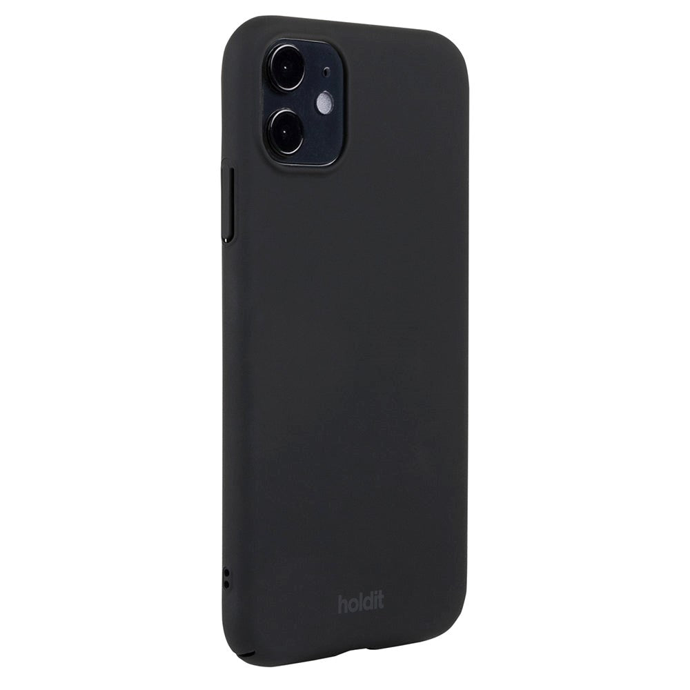Holdit iPhone 11 Slim Plastic Cover - Black