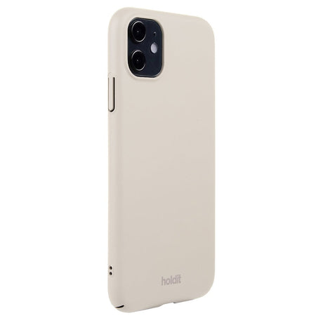 Holdit iPhone 11 Slim Plastic Cover - Light Beige