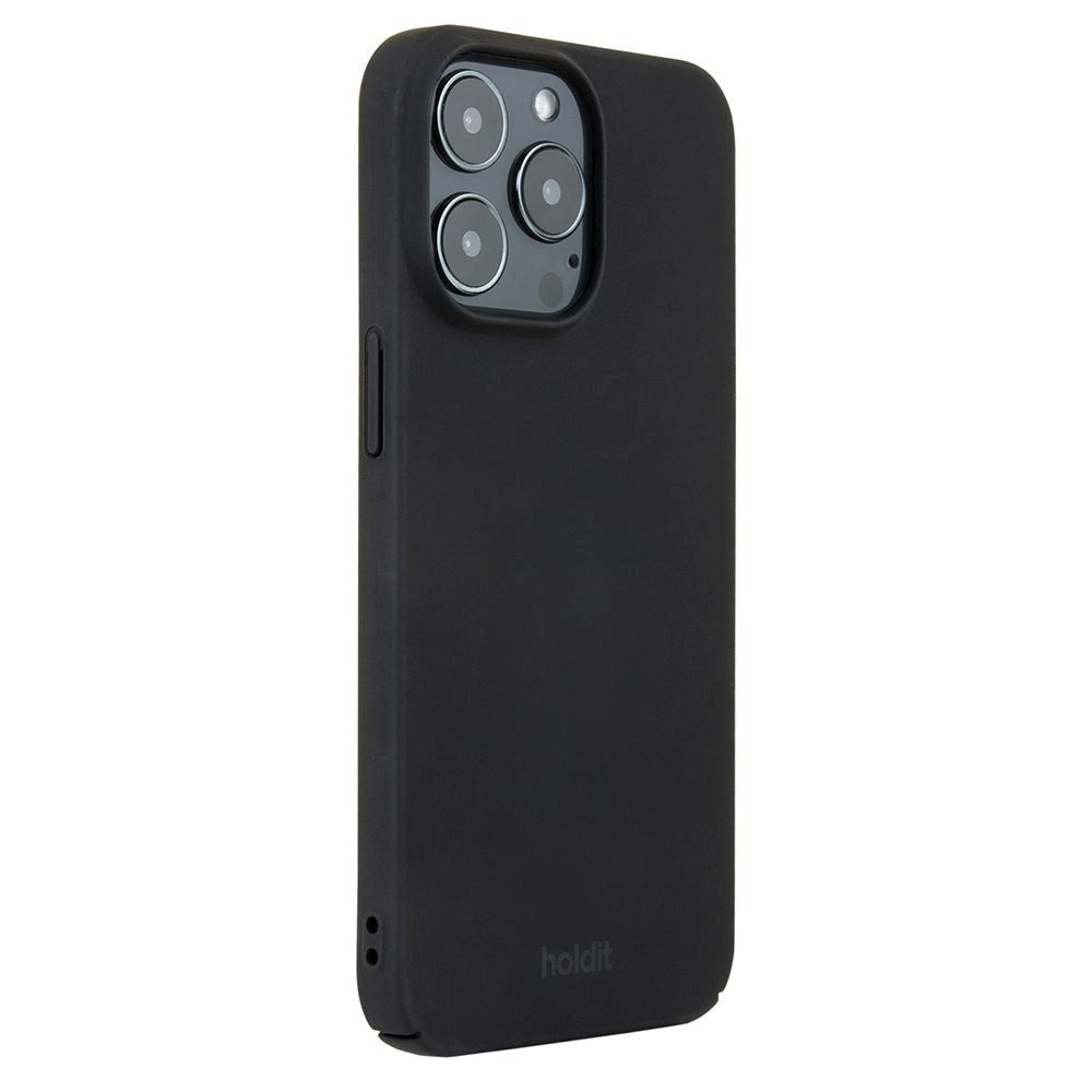 Holdit iPhone 13 Pro Slim Plastic Cover - Black