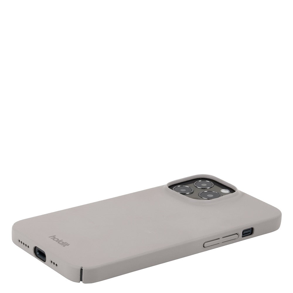 Holdit iPhone 13 Pro Slim Plastic Cover - Taupe