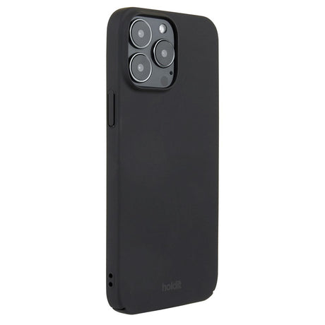 Holdit iPhone 13 Pro Max Slim Plastic Cover - Black