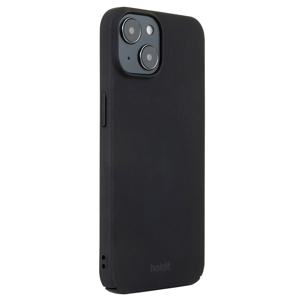 Holdit iPhone 14 / 13 Slim Plastic Cover - Black