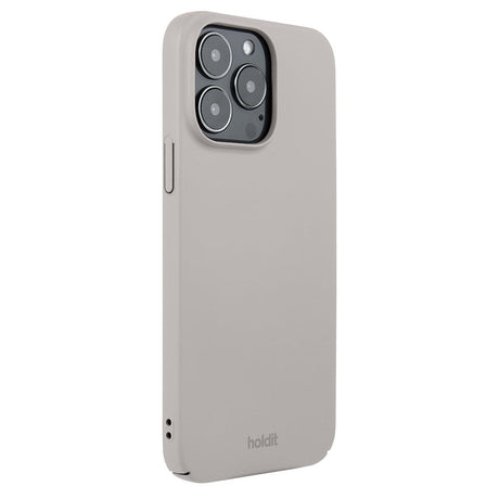 Holdit iPhone 14 Pro Max Slim Plastic Cover - Taupe