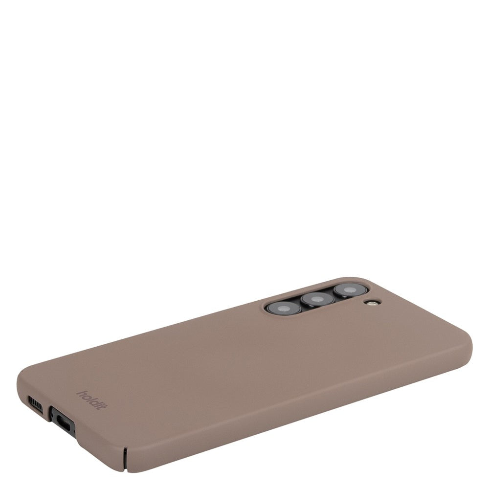 Holdit Samsung Galaxy S23+ (Plus) Slim Plastic Cover - Mocha Brown