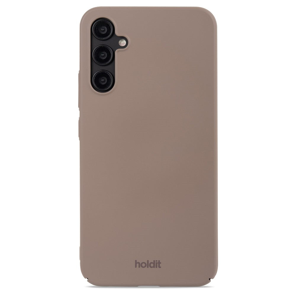 Holdit Samsung Galaxy A34 (5G) Slim Plastic Cover - Mocha Brown
