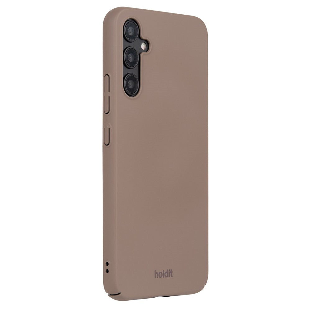 Holdit Samsung Galaxy A34 (5G) Slim Plastic Cover - Mocha Brown