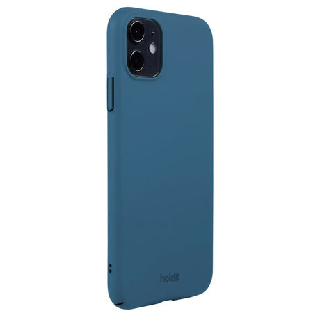 Holdit iPhone 11 Slim Plastic Cover - Denim Blue