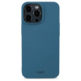 Holdit iPhone 13 Pro Slim Plastic Cover - Denim Blue