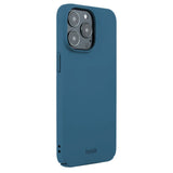 Holdit iPhone 13 Pro Slim Plastic Cover - Denim Blue