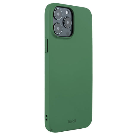 Holdit iPhone 13 Pro Max Slim Plastic Cover - Forest Green