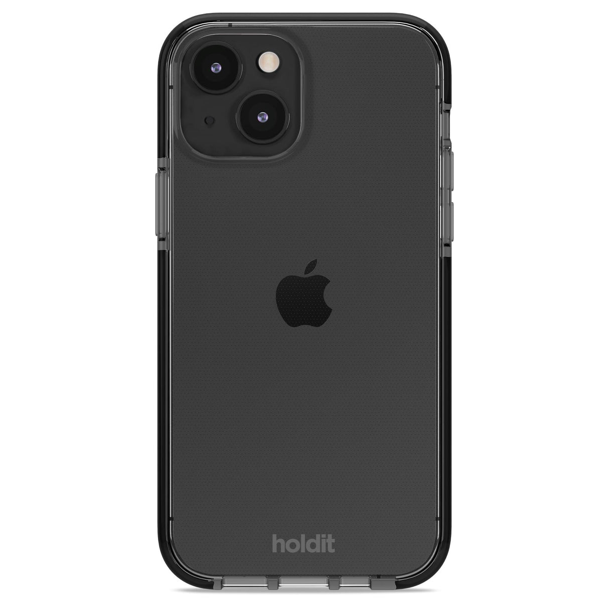 Holdit iPhone 15 Seethru Mobil Cover - Black