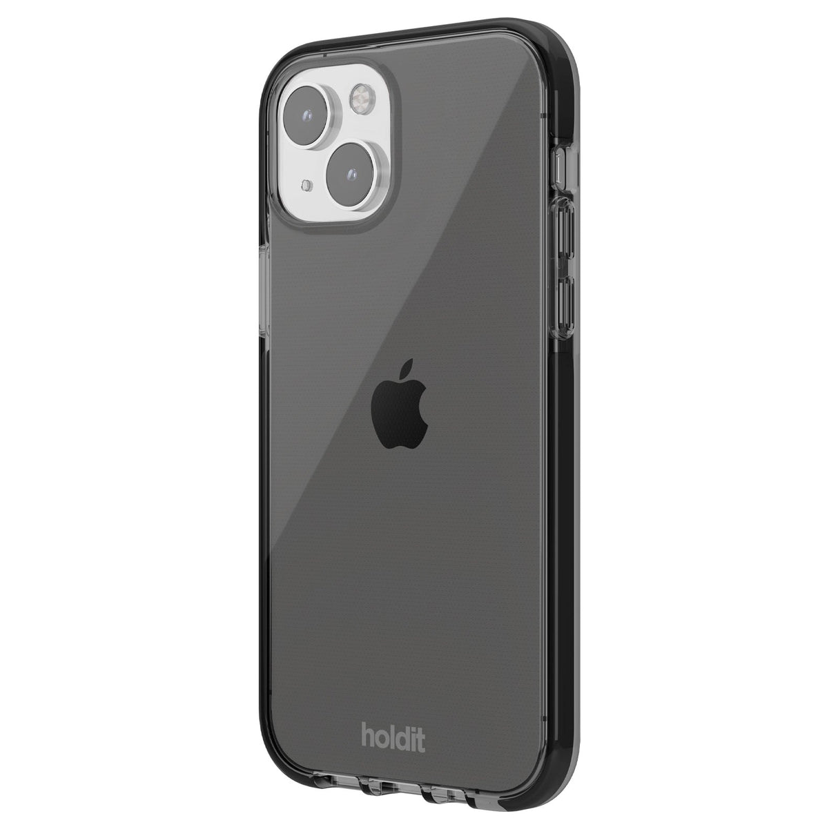 Holdit iPhone 15 Seethru Mobil Cover - Black