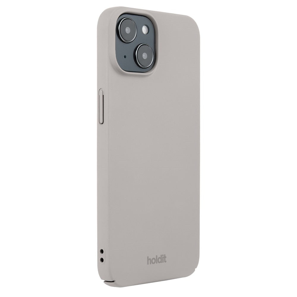 Holdit iPhone 15 Slim Plastic Cover - Taupe