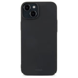 Holdit iPhone 15 Plus Slim Plastic Cover - Sort