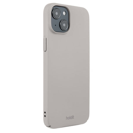 Holdit iPhone 15 Plus Slim Plastic Cover - Taupe