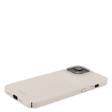 Holdit iPhone 15 Plus Slim Plastic Cover - Light Beige