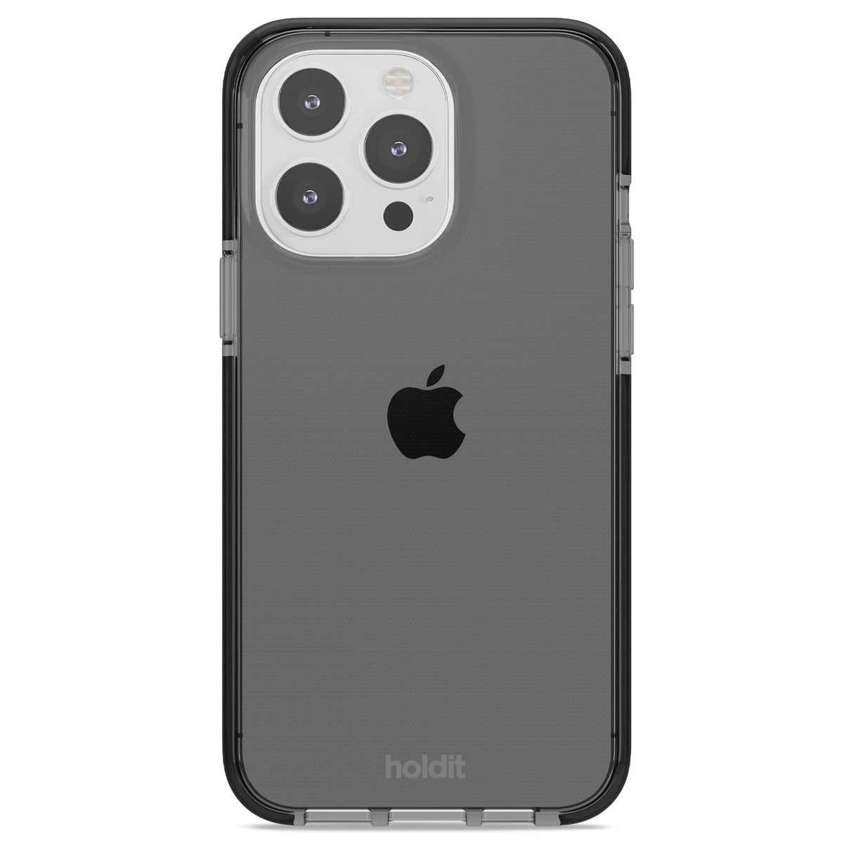 Holdit iPhone 15 Pro Max Seethru Mobil Cover - Black