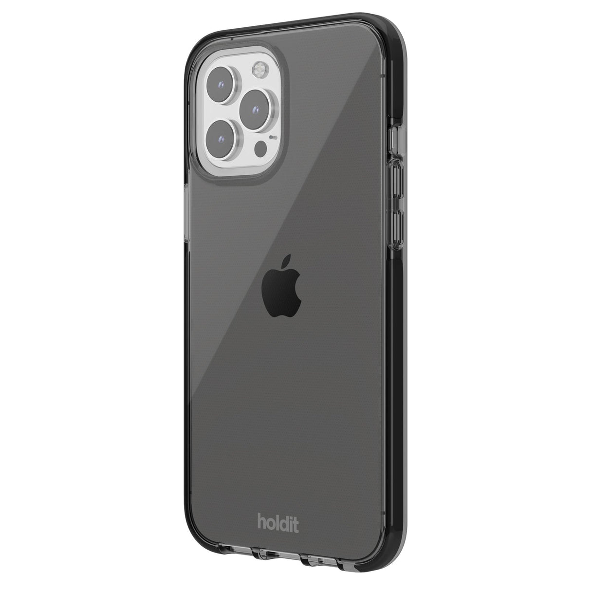 Holdit iPhone 15 Pro Max Seethru Mobil Cover - Black