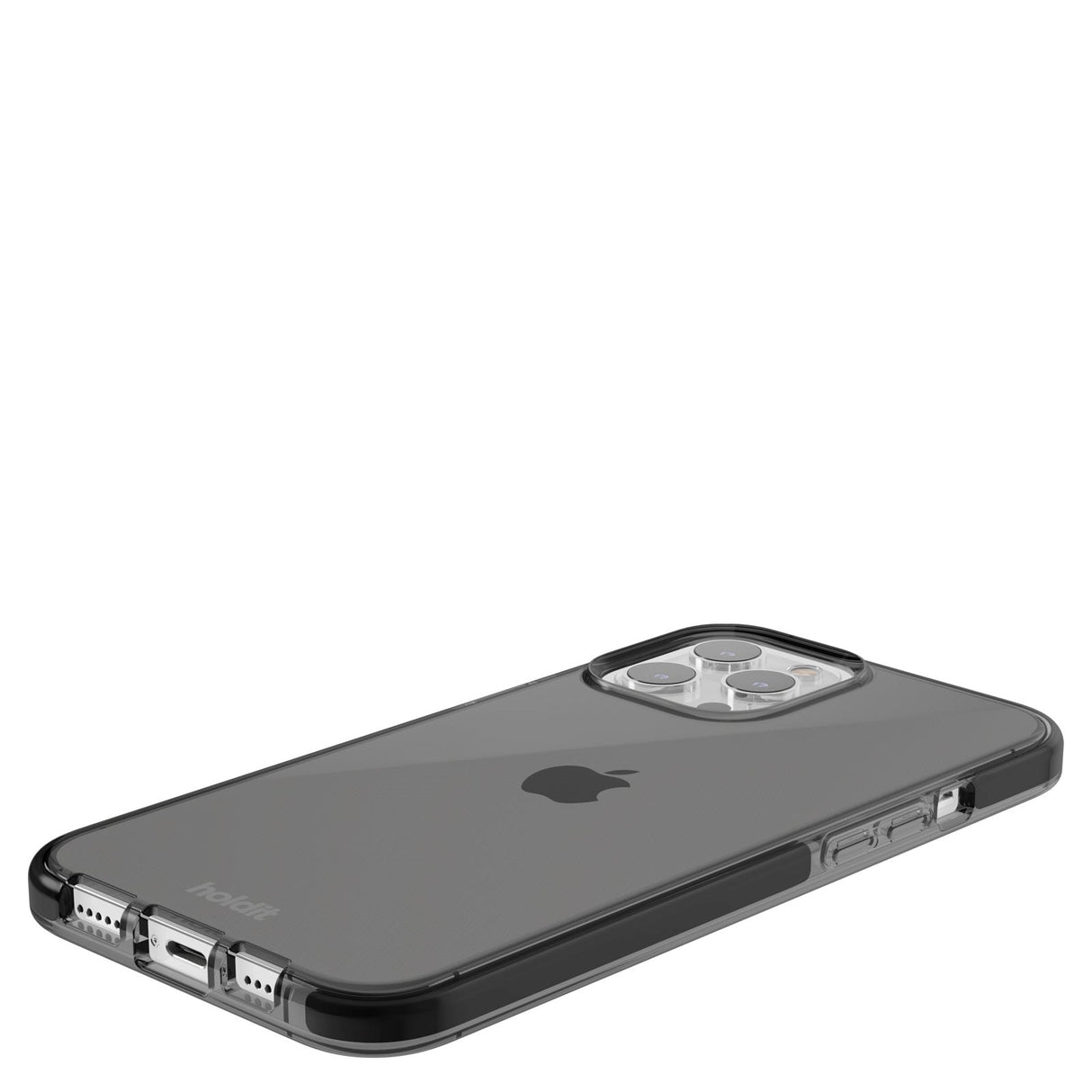 Holdit iPhone 15 Pro Max Seethru Mobil Cover - Black