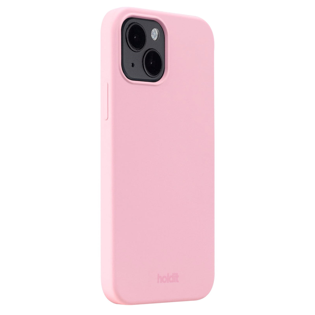 Holdit iPhone 15 Soft Touch Silikone Mobil Cover - Pink