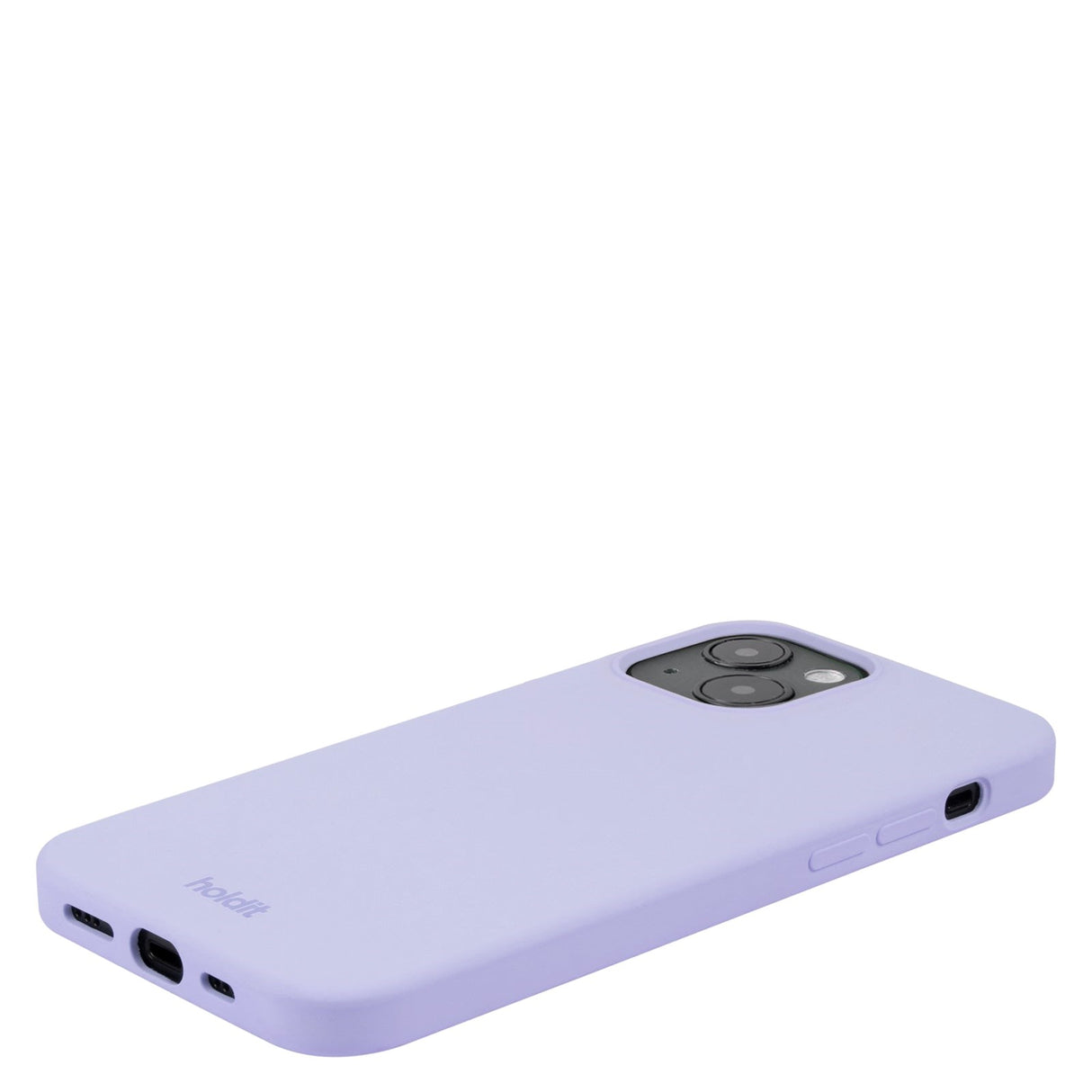 Holdit iPhone 15 Soft Touch Silikone Mobil Cover - Lavender