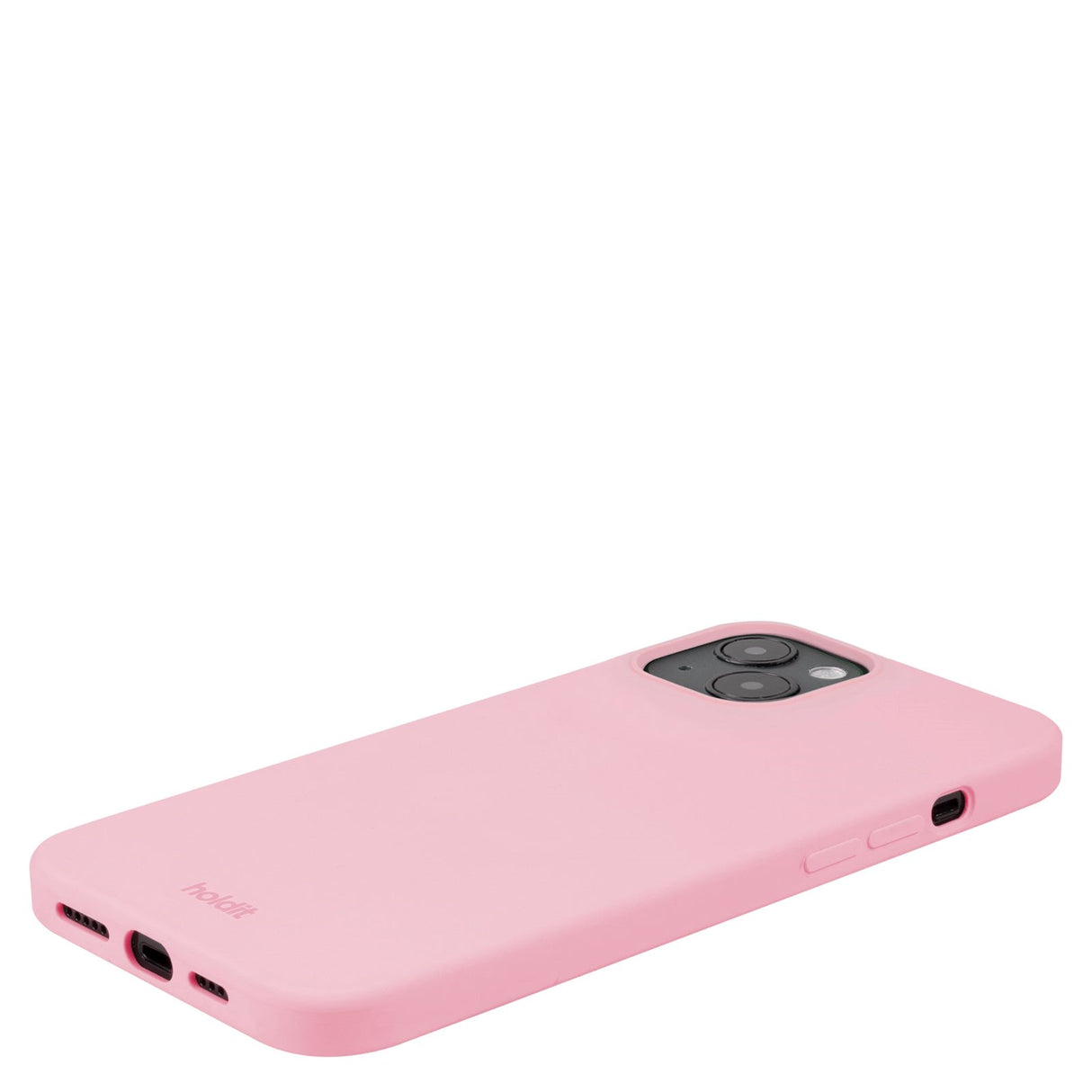 Holdit iPhone 15 Plus Soft Touch Silikone Mobil Cover - Pink