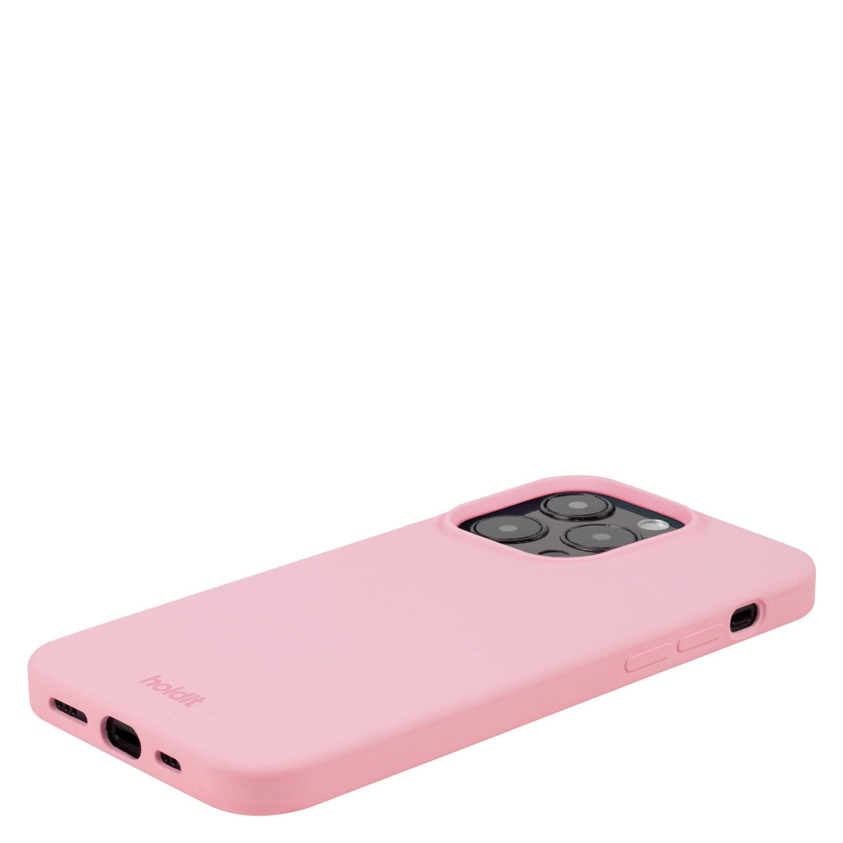 Holdit iPhone 15 Pro Soft Touch Silikone Mobil Cover - Pink