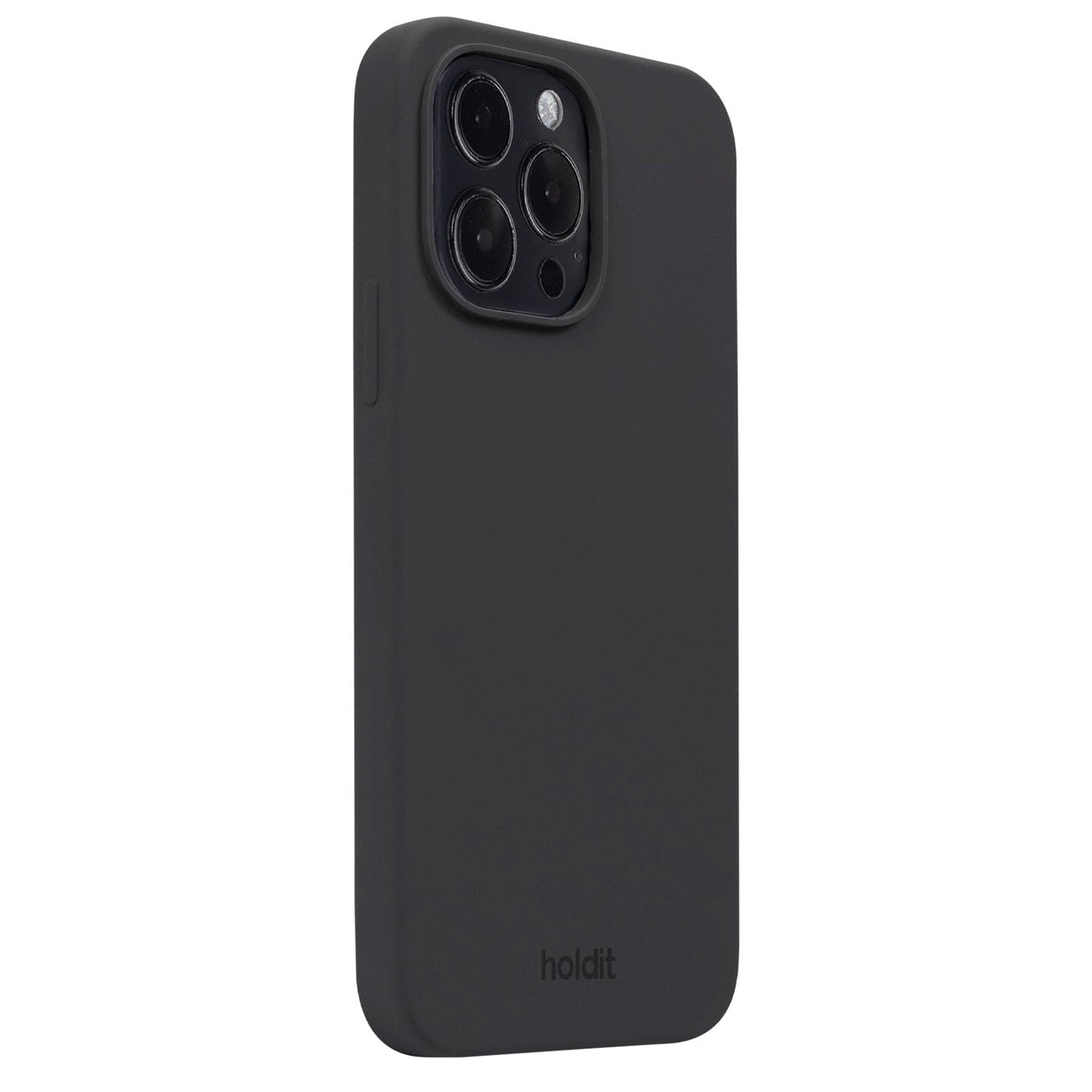 Holdit iPhone 15 Pro Max Soft Touch Silikone Mobil Cover - Black