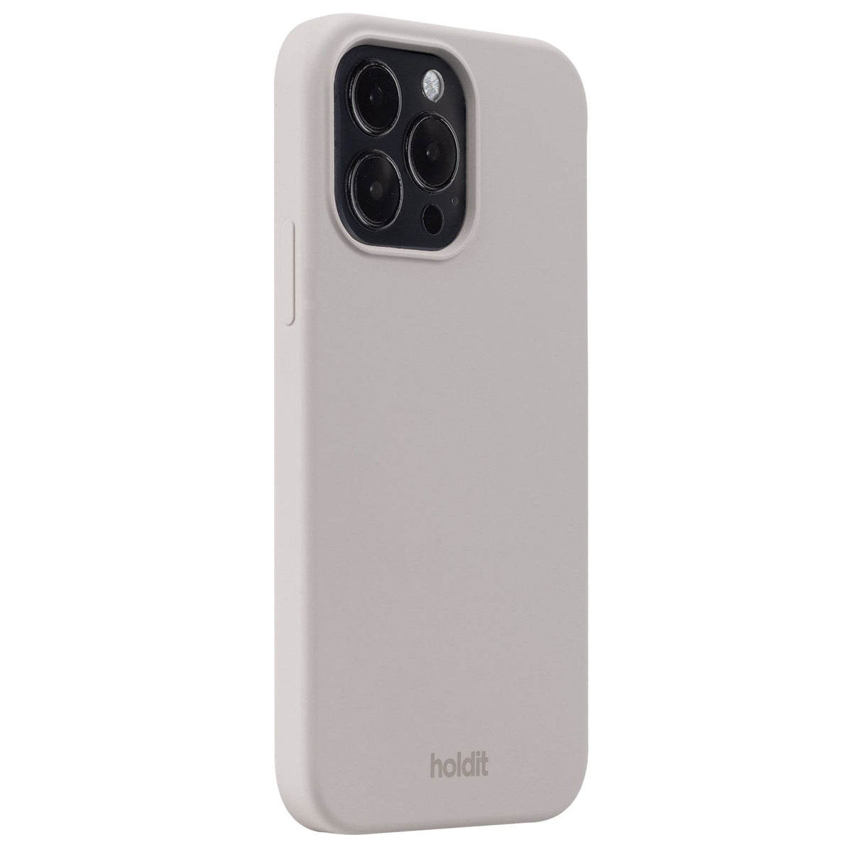 Holdit iPhone 15 Pro Max Soft Touch Silikone Mobil Cover - Taupe