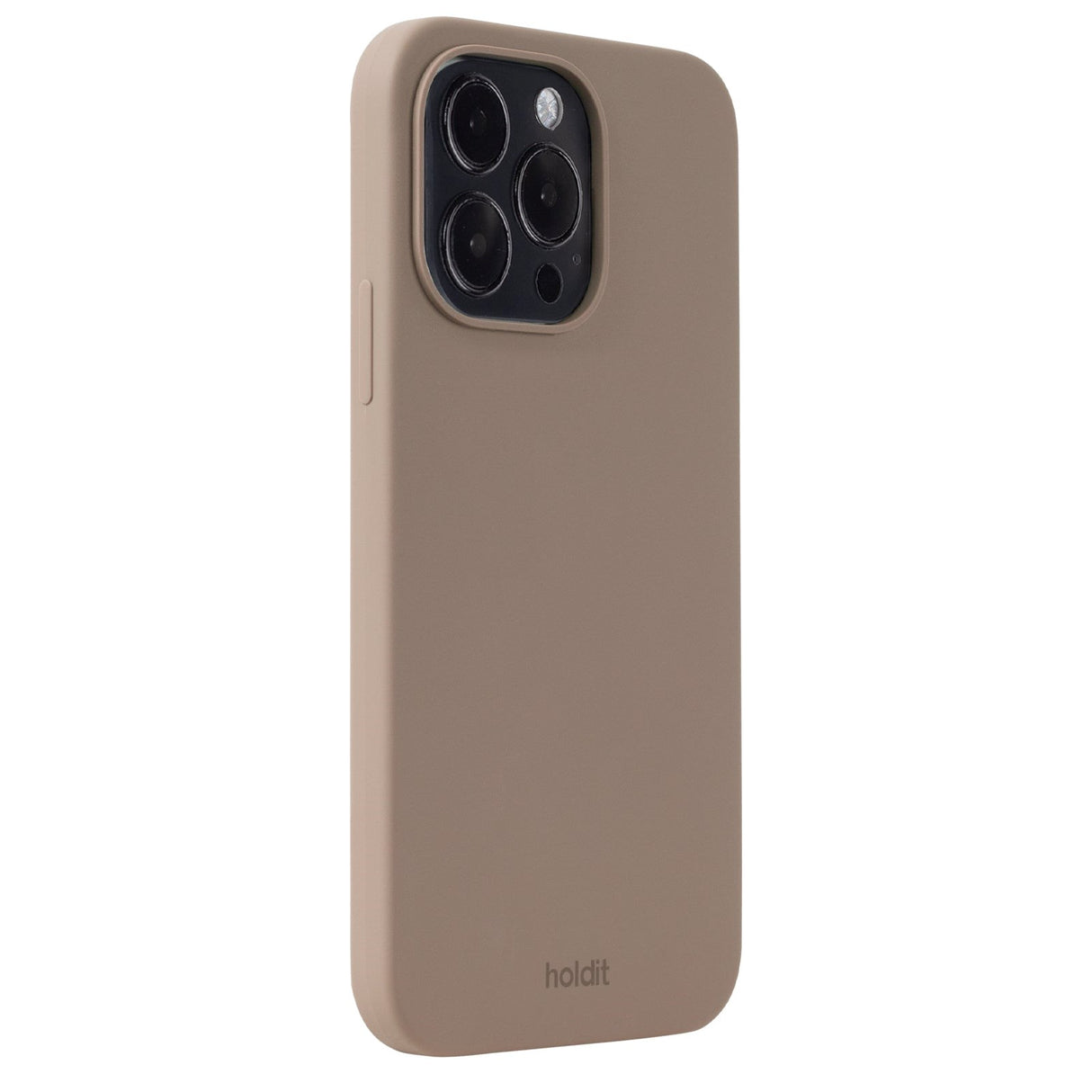 Holdit iPhone 15 Pro Max Soft Touch Silikone Mobil Cover - Mocha Brown