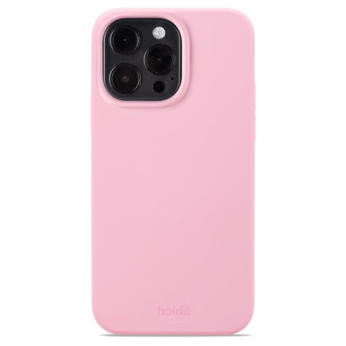 Holdit iPhone 15 Pro Max Soft Touch Silikone Mobil Cover - Pink