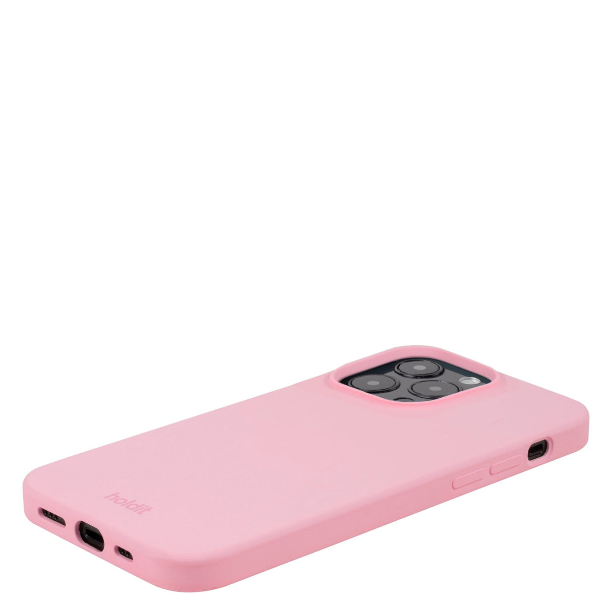 Holdit iPhone 15 Pro Max Soft Touch Silikone Mobil Cover - Pink