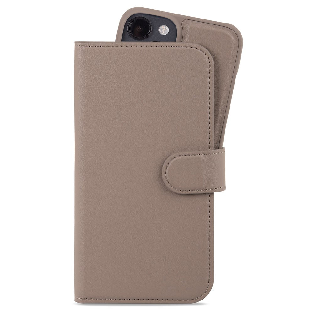 Holdit iPhone 15 Wallet Case Magnet Plus - Mobil Cover - Mocha Brown