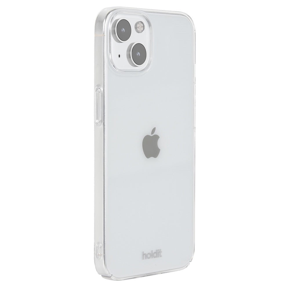 Holdit iPhone 15 Slim Plastic Cover - Transparent