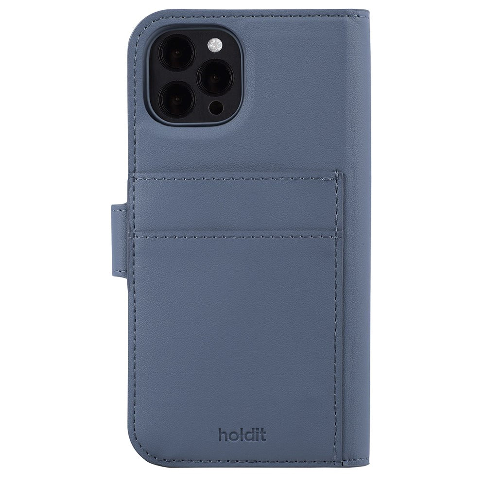 Holdit iPhone 12 / 12 Pro Wallet Case Magnet Plus - Mobil Cover - Pacific Blue