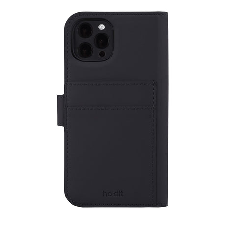 Holdit iPhone 12 / 12 Pro Wallet Magnet Plus Case - Sort