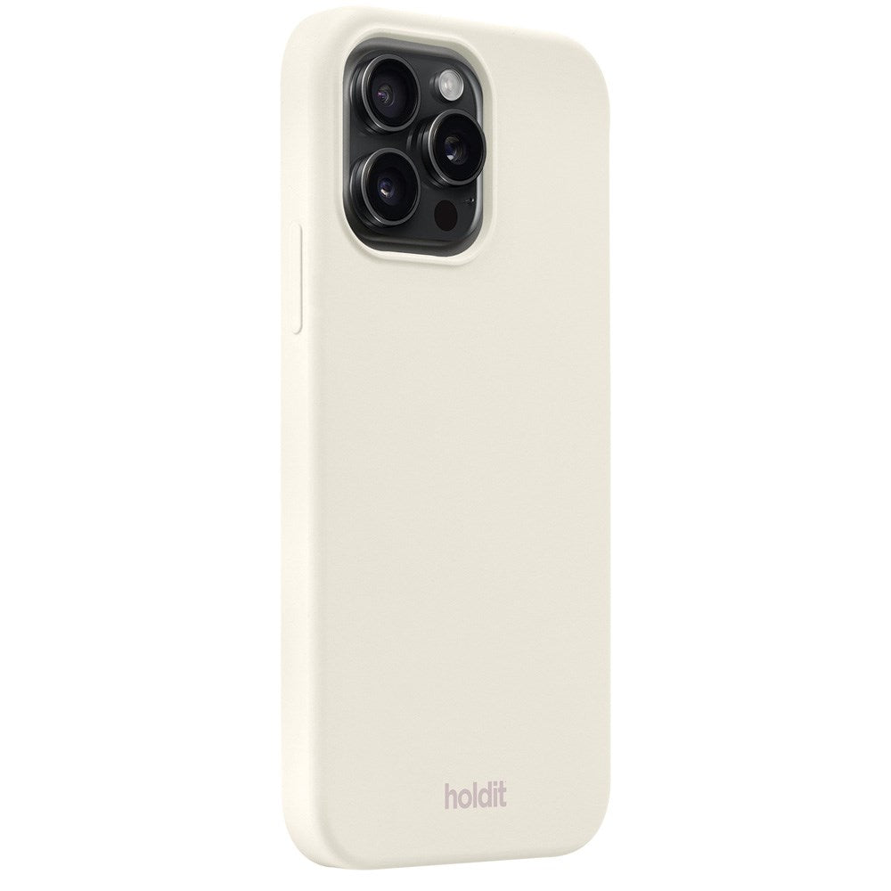 Holdit iPhone 14 Pro Max Soft Touch Silikone Case - Soft Linen