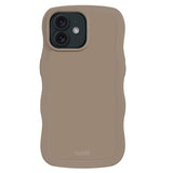 iPhone 12 / 12 Pro Holdit Wavy Case - Mocha Brown