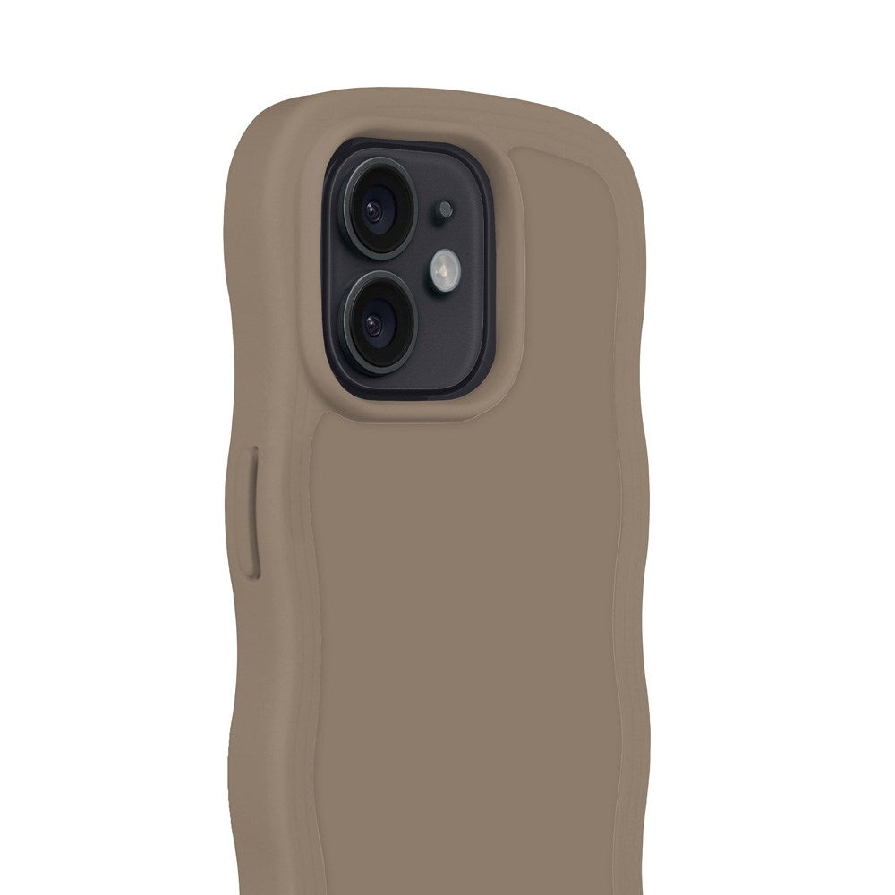 iPhone 12 / 12 Pro Holdit Wavy Case - Mocha Brown