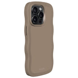 iPhone 14 Pro Max Holdit Wavy Case - Mocha Brown